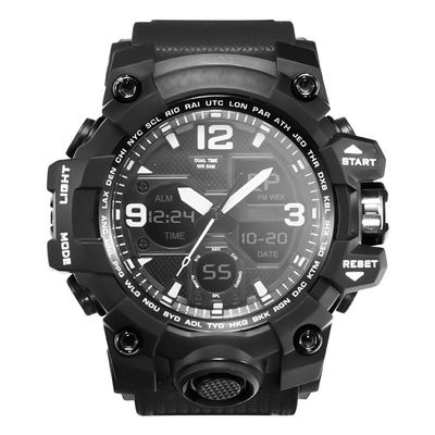 Relojes electrónicos plásticos del reloj electrónico del reloj de Digitaces para los hombres