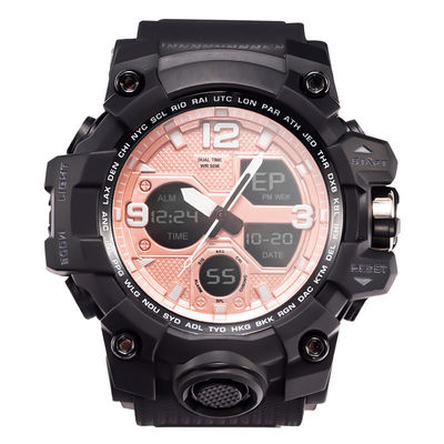 Relojes electrónicos plásticos del reloj electrónico del reloj de Digitaces para los hombres