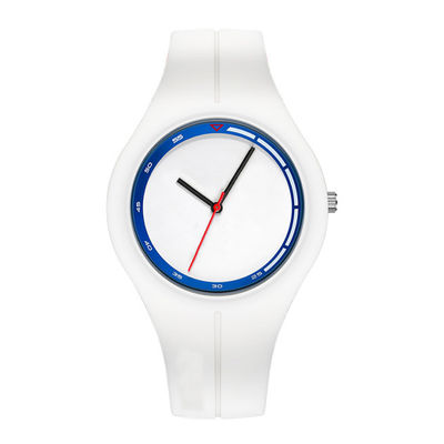 reloj de 41m m en la muñeca de las mujeres, reloj de la pulsera del silicón para las señoras