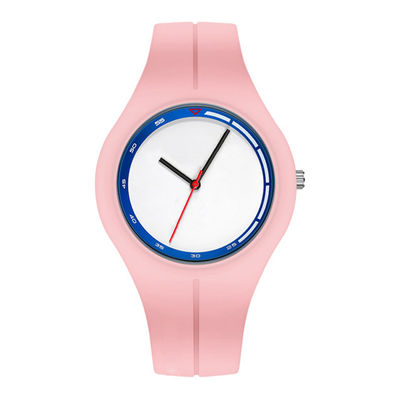 reloj de 41m m en la muñeca de las mujeres, reloj de la pulsera del silicón para las señoras