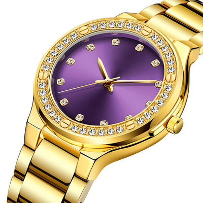 ROHS Diamond Quartz Watch auténtico, Hardlex Diamond Bracelet Watch For Ladies