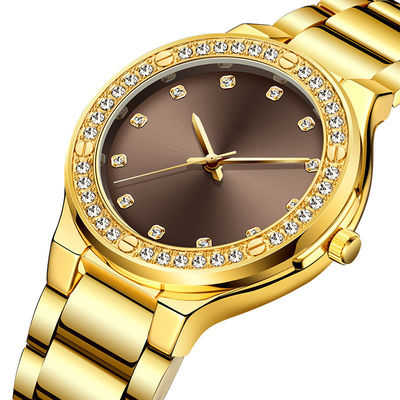 ROHS Diamond Quartz Watch auténtico, Hardlex Diamond Bracelet Watch For Ladies