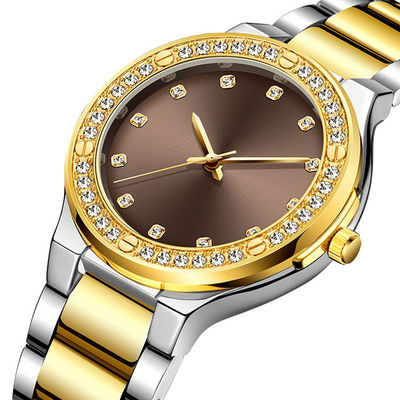 ROHS Diamond Quartz Watch auténtico, Hardlex Diamond Bracelet Watch For Ladies