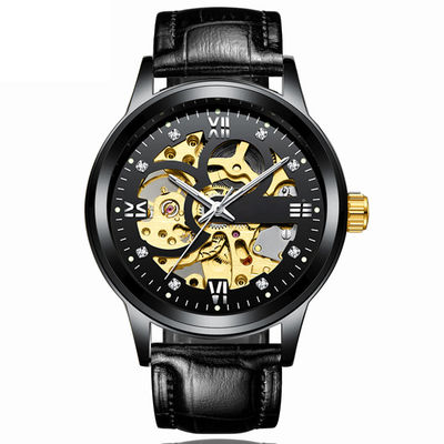 Peso mecánico transparente 100g de Diamond Alloy Quartz Wrist Watch