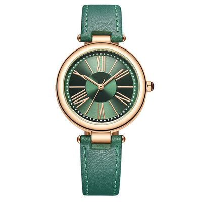 El reloj impermeable de acero inoxidable 3 Pin Design de las mujeres Wearproof