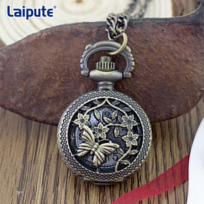ROHS aprobó el reloj de bolsillo de plata del vintage, vintage luminoso Elgin Pocket Watch