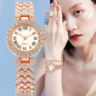 reloj del cuarzo de las mujeres 100g, OEM Diamond Bracelet Watch For Ladies