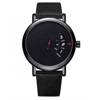 Peso de cadena negro del reloj 3ATM Antiwater 70g del cuarzo de la aleación
