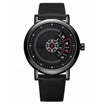 Peso de cadena negro del reloj 3ATM Antiwater 70g del cuarzo de la aleación