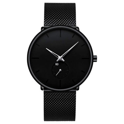 Reloj unisex del cuarzo de la moda con Mesh Band de acero inoxidable