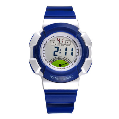 Longitud unisex de la banda del reloj de Digitaces de Digitaces Movt de los deportes de la moda electrónica del reloj 239m m