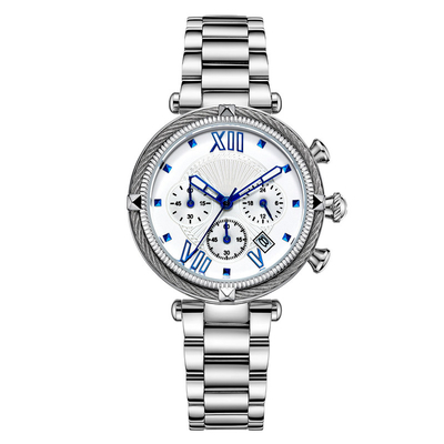 Nuevos relojes de lujo de la tendencia de Crystal Women Watch Roman Numerals para las señoras