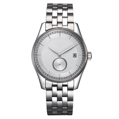 Reloj de acero inoxidable mutuo del cuarzo de los profesionales para el negocio