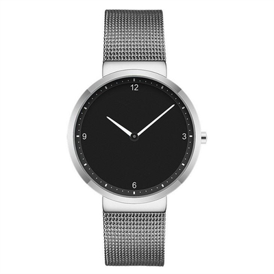 La aleación de la moda junta los relojes del cuarzo de los hombres minimalistas del reloj del cuarzo