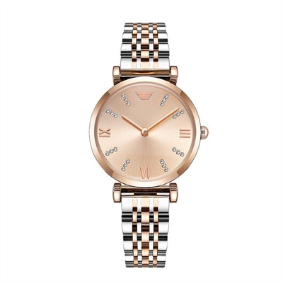 Reloj de acero inoxidable análogo 30m m Dia Casual Aesthetic Mirror del cuarzo