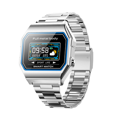 Relojes análogos-digital del solo tacto del cuadrado 0.96inch del reloj de Digitaces de los hombres de banda de heavy metal