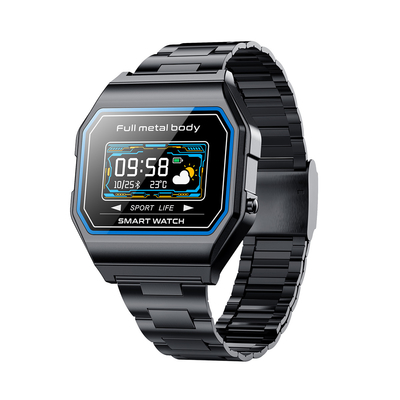 Relojes análogos-digital del solo tacto del cuadrado 0.96inch del reloj de Digitaces de los hombres de banda de heavy metal