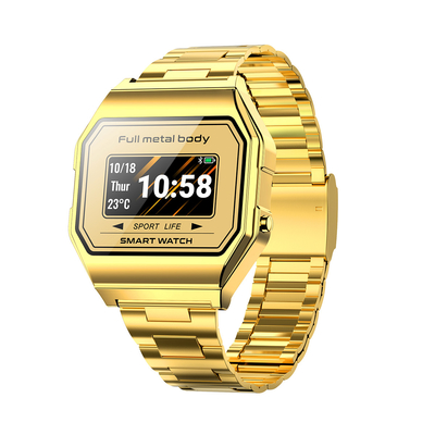 Relojes análogos-digital del solo tacto del cuadrado 0.96inch del reloj de Digitaces de los hombres de banda de heavy metal