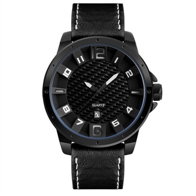Reloj electrochapado deporte tridimensional de Quartz Business Watch del estudiante masculino