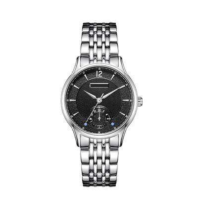 movimiento de acero inoxidable del cuarzo del reloj de la pulsera 316 de 210m m para las señoras