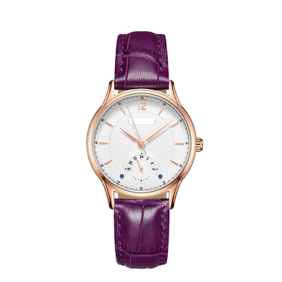 movimiento de acero inoxidable del cuarzo del reloj de la pulsera 316 de 210m m para las señoras