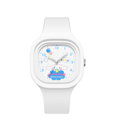 Longitud del reloj de Digitaces del silicón de la banda de reloj del gel de silicona de los estudiantes 245m m a prueba de golpes