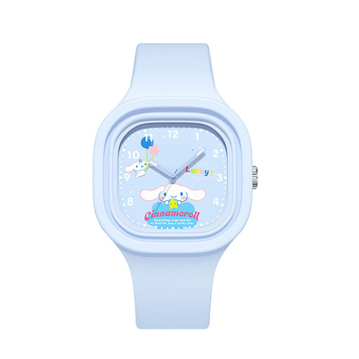 Longitud del reloj de Digitaces del silicón de la banda de reloj del gel de silicona de los estudiantes 245m m a prueba de golpes