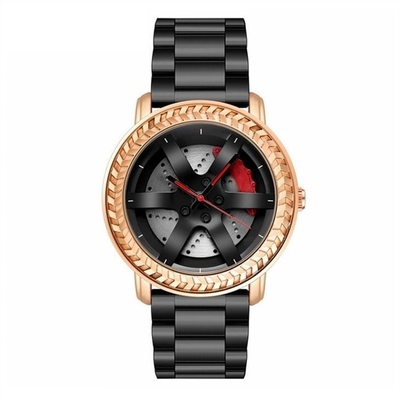 Desgaste de acero inoxidable de la longitud del reloj 310m m del cronógrafo de los deportes - resistente
