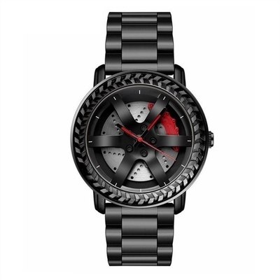 Desgaste de acero inoxidable de la longitud del reloj 310m m del cronógrafo de los deportes - resistente