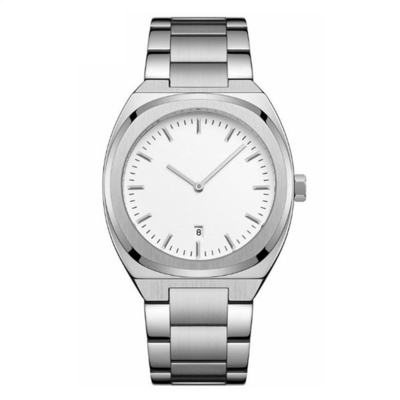 Circunferencia de acero inoxidable del reloj 218m m del cuarzo de los hombres minimalistas