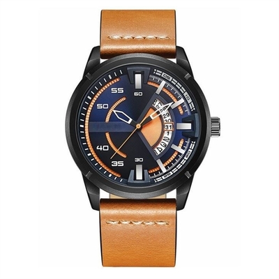 Reloj automático del calendario del cronógrafo de la prenda impermeable los 23cm del reloj del cuarzo del calendario