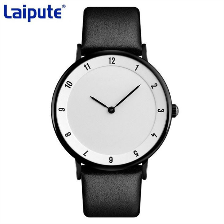 La aleación casual del cinc del reloj del movimiento del cuarzo limpia platear con la aspiradora los relojes de la indumentaria de oficina informal de los hombres