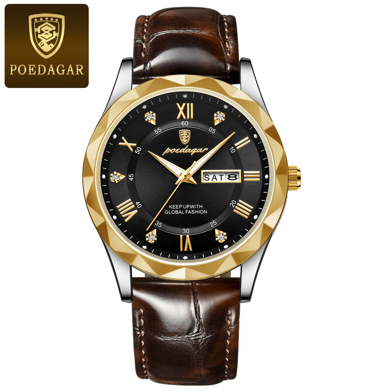 Reloj de pulsera de batería de cuarzo de 38 mm con color del dial personalizado y cristal mineral