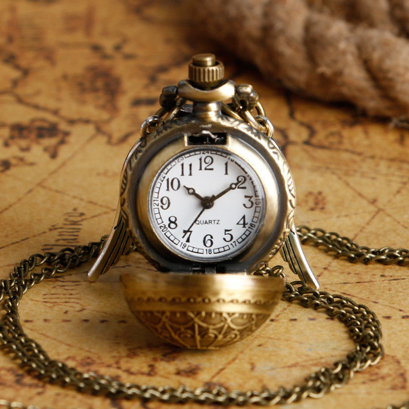 Material de la aleación del reloj del reloj de bolsillo del vintage del OEM con el dial de 28m m