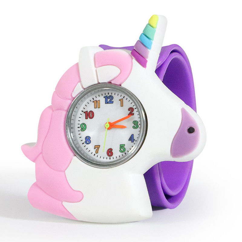 Material impermeable del grueso 3ATM Arcylic de Unicorn Quartz Kids Watch los 0.6cm