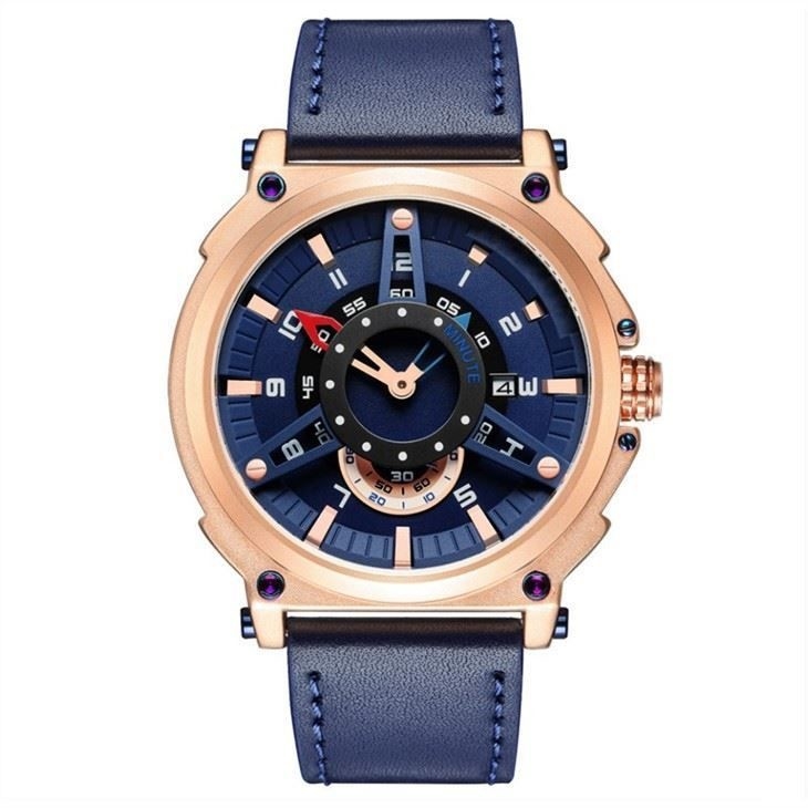 reloj Pin Buckle Outdoor Personality Belt ROHS del cuarzo de la aleación del caso de 11.5m m